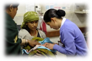 A mother’s plans are changed when she must take her infant to the Emergency Room